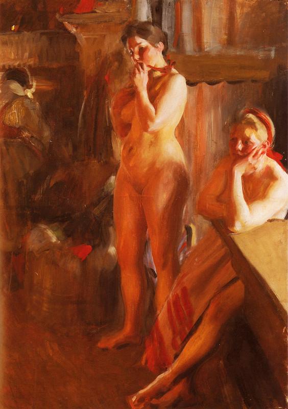 Anders Zorn Eldsken